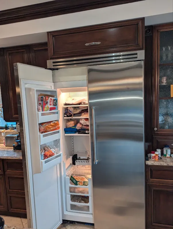 Sub-Zero Built-In Refrigerator & Freezer Repair — completed appliance repair project