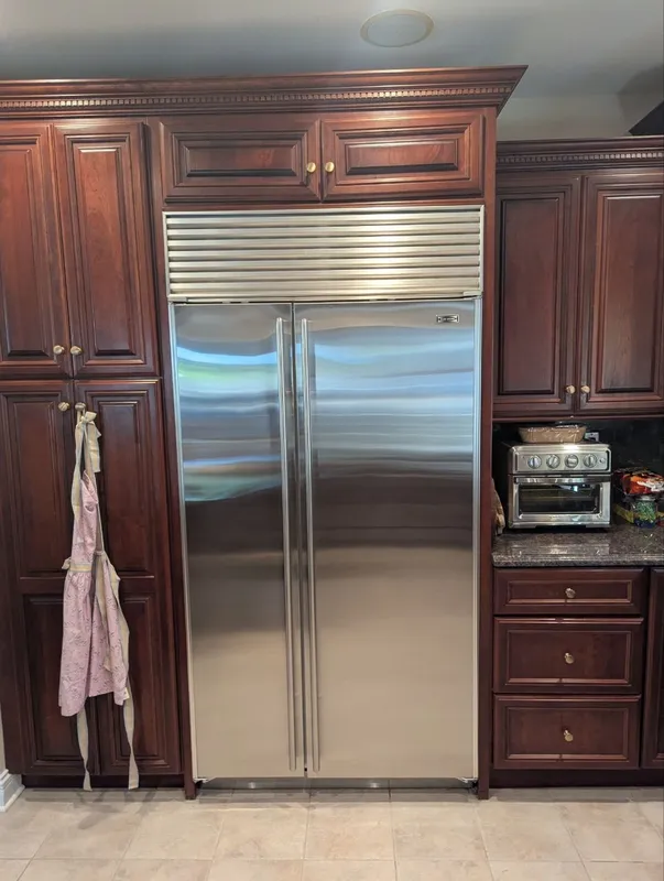 Sub-Zero Side-by-Side Refrigerator Repair — completed appliance repair project