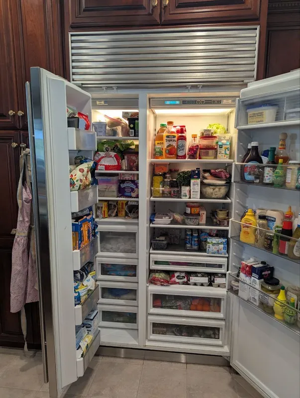 Sub-Zero Side-by-Side Refrigerator Repair — completed appliance repair project
