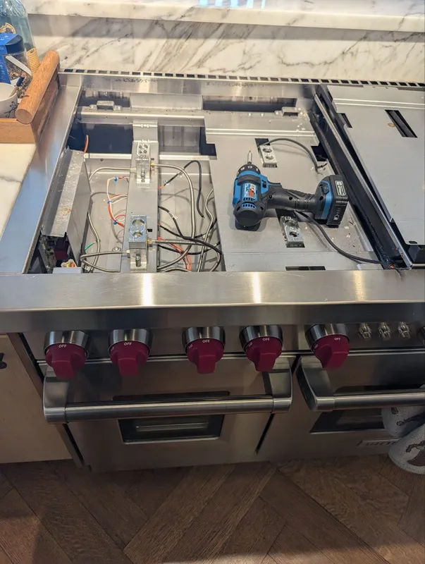Viking Wine Cooler Repair — completed appliance repair project